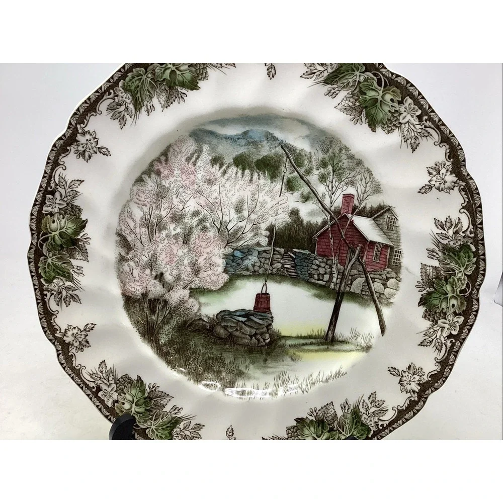 Johnson Brothers plate overall